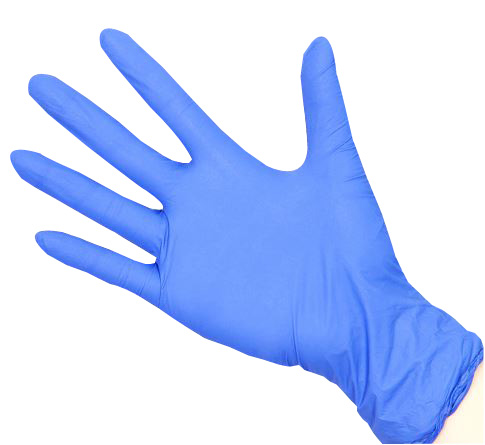 disposable nitrile gloves powder free small 9 inch blue sterile medical nitrile rubber exam gloves price.jpg