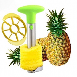 pineapple corer and slicer amazon best Stainless Steel pineapple peeler cutter Easy