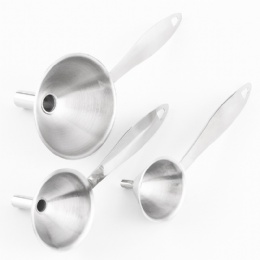 kitchen gadget Stainless Steel Funnel Cuteadoy Kitchen Funnels With Handles