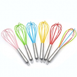 8 10 12inch Colorful Manual Egg Whisk Mini Function Of Egg Beater