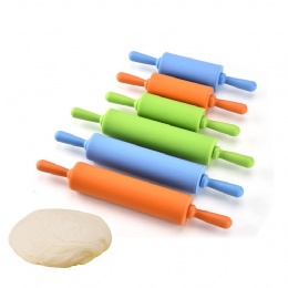 Hot sale non-stick PP handle silicone adjustable rolling pins for baking