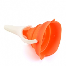 Kitchen tool best flexible foldable oil Funnel Silicone Collapsible Funnel