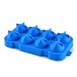 food grade silicone ice ball  sphere maker mold silicone whiskey round ice cube trays maker