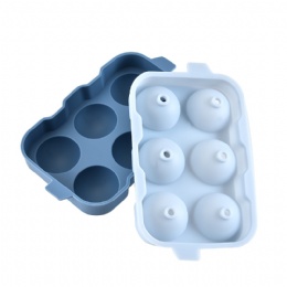 Food grade Silicone Ice Cube Molds spherical Round Ice Ball Maker Ice Cube Trays