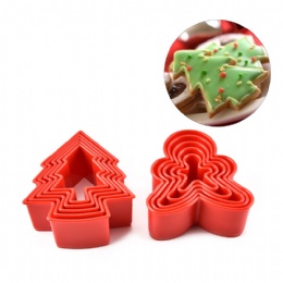 wholesale custom pp christmas various shaped funny food cutter biscuit