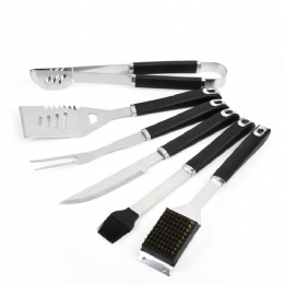 BBQ Tools Set 6 Pack Stainless Steel Barbecue Grilling Accessories
