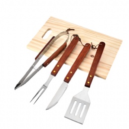 Stainless Steel Barbecue Tool Set bbq shovel tongs knifes skewers