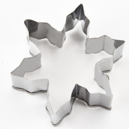 Stainless Steel snow flower cookie cutters biscuit mold pancake mold
