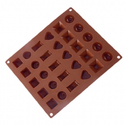 Silicone Chocolate Mold 36 Cavity Kitchen DIY Baking Cake Candy Heat Resistant Food Grade cake mould