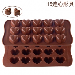 heart shaped cake pan 12 Cup Heart Shape Muffin Baking Molds