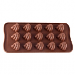 Amazon Hot Selling 15 Cavities Custom Silicone Mold Chocolate Mold
