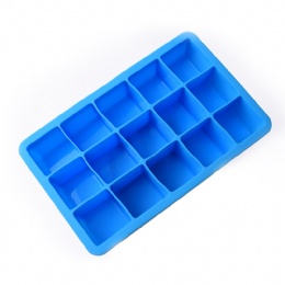 15 Cubes Silicone Ice Trays Custom Silicone Ice Cube