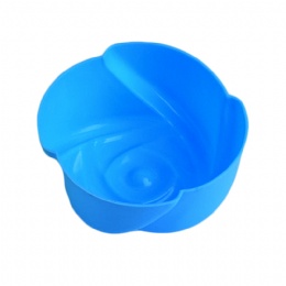 Food Grade Rose Shape Silicone Cup Cake Mold Silicone Biscuit Mould
