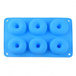 donut shaped cake pan Microwave Safe BPA Free Silicone Donut Baking Mold