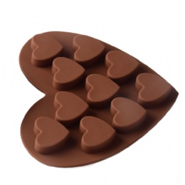 heart shaped cake pan silicone heart shaped molds for baking MUFFIN PANS