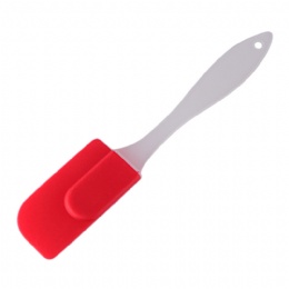 Baking tools silicon spatula custom color handle plastic spatula set