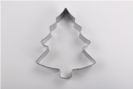 3pcs/set Christmas Tree Shape Metal Cookie Cutters Baking Molds