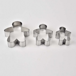 Wholesale Baking Tool Cute Design Stainless Steel Cookie Mould Cake Mould