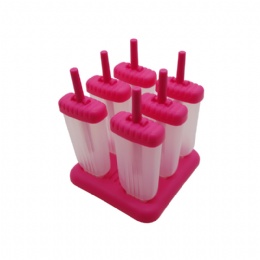 Food Grade Plastic Popsicle Mold Ice Lolly Mold With Stick