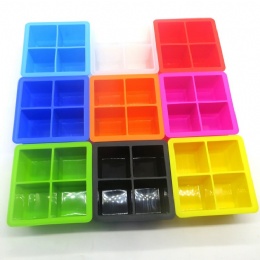 Hot Sale custom large silicone ice cube tray mold