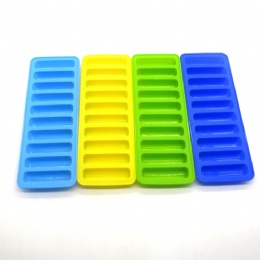 bar ice cube trays Silicone Ice Stick Tray 3 Inch Ice Cube Sticks Bar Biscuit Jello Molds