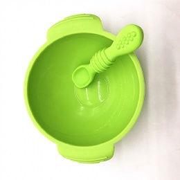 baby bowls and spoons FDA Approved Silicone Baby Food Feeding nuby suction bowl