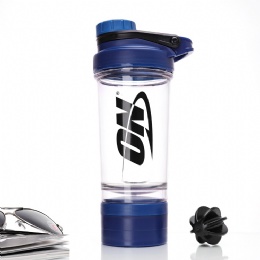 clear plastic cups with lids take away protein drink shaker bottle