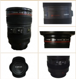 lens mug Personalized Promotional Caniam 24-105mm Camera Lens Coffee Travel Cups