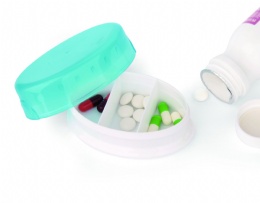 Portable Mini Pill Box Case High quantity plastic light Medicine box supplier pill container