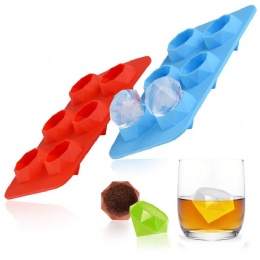 diamond ice cube tray plastic extra large old fashioned ice cube mold easy release