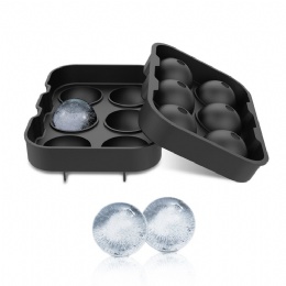 ice sphere maker press whiskey vintage ice cube trays silicone round ice cube molds with lids