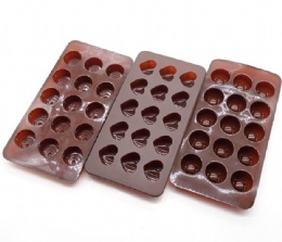 heart shape chocolate mold Silicone Cake Decoration Tool Chocolate Candy Baking Silicone Molds