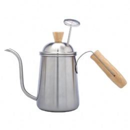Factory Stainless Steel Mirror Long Narrow Spout Coffee Pot Pouring Over Gooseneck Kettle