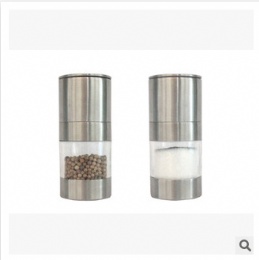 salt pepper grinder mini stainless steel salt and pepper grinders