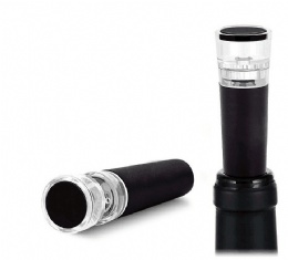 bar accessories red wine stopper and wine pourer