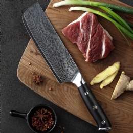 professional chef knife 7inch damascus steel 67 layers Damascus kitchen knife