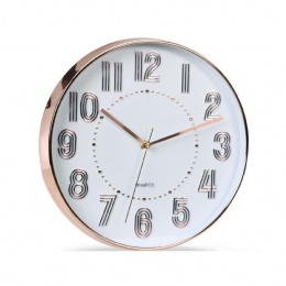 digital clock 12 inch plastic Decorative Arabic numerals wall clock