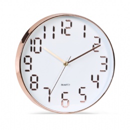 digital clock simple quartz plastic decorative wall clock classical Wall clock price