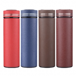 Wholesale BPA Free Custom Logo Coffee Thermos Bottle Double Wall Stainless Steel Thermal Vacuum insulated Bottle