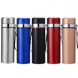 Cheap price stainless steel bullet vacuum flask vaccum thermos bottle with bullet shape