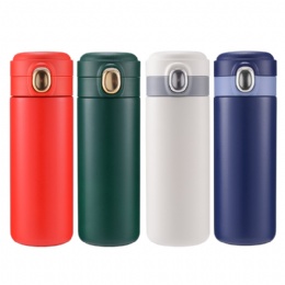Eco-friendly Leak proof double wall sport sealed insulated flask stainless steel water vacuum thermos bottle