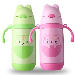 Stainless steel kids insulated water bottle for children