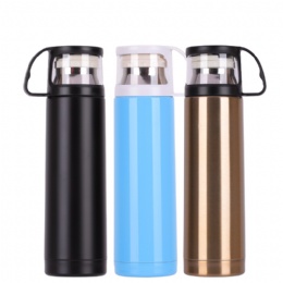 Wholesale Custom Logo Thin Stainless Steel Vacuum Coffee Water Thermo Bottle