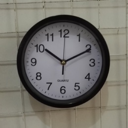 digital clock 8 inch 20cm OEM Custom Modern Home Decorative Wooden Wall Clock for Living Room