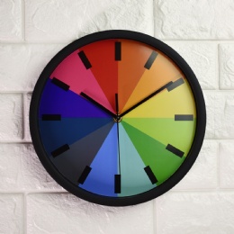 digital clock modern design clock round shape 3D numerals dial wall clock for home decor