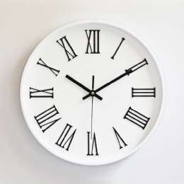 digital clock Best Choice European Industrial Style Metal Living Room Bed Room Decorative Wall Clock