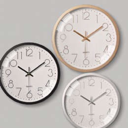 digital clock bathroom clock 30cm logo printing advertising gift wall clock for living room