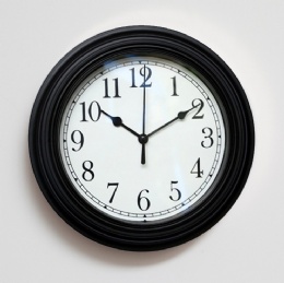 digital clock black wall clock 9