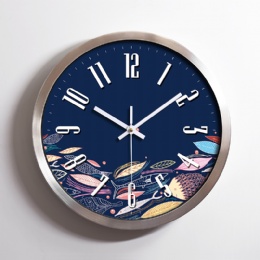 digital clock unusual wall clocks European Industrial Style Metal Living Room Bed Room Decorative Wall Clock