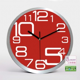 digital clock silent clock Customized size metal aluminum wall clock for home decoration